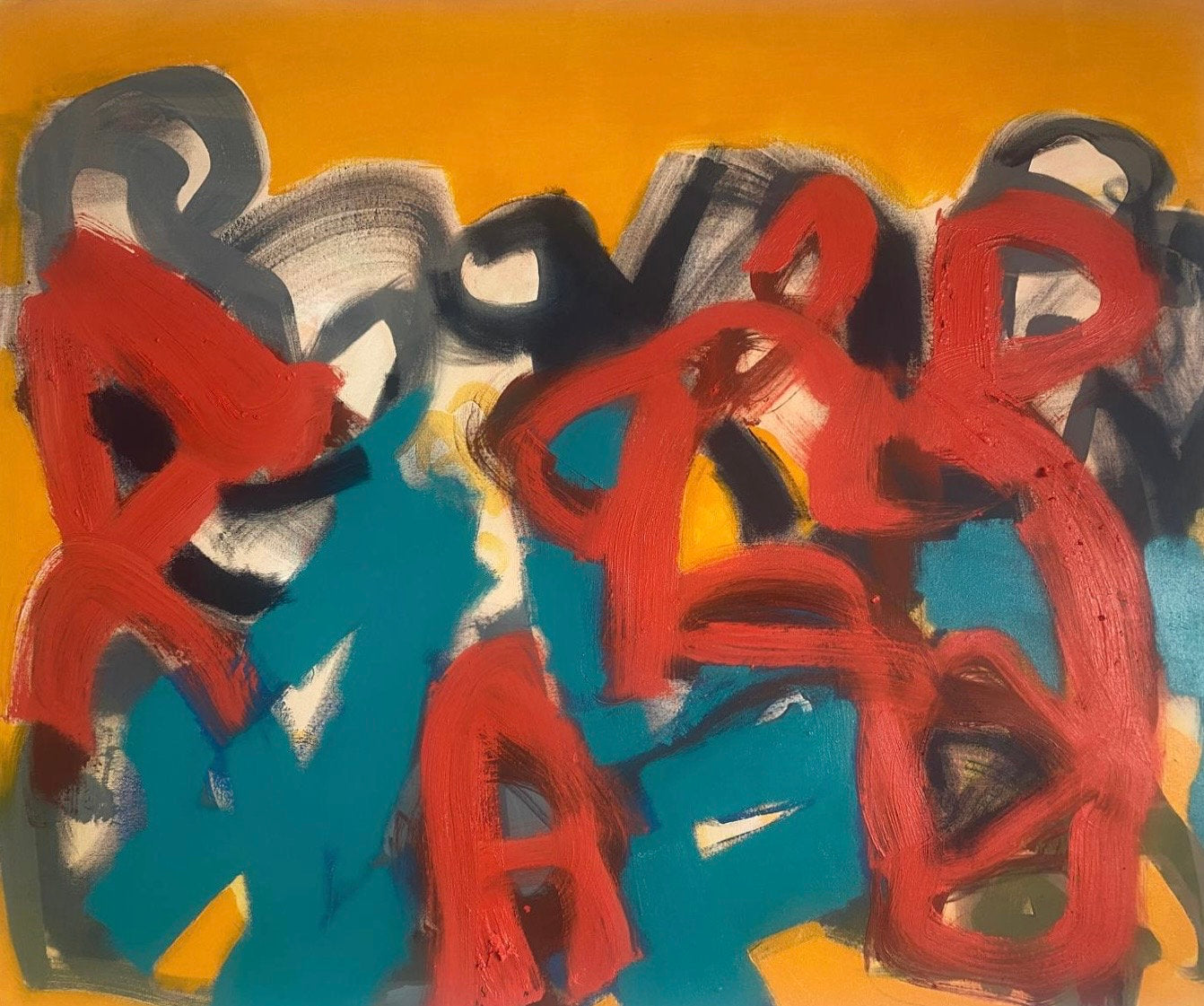 MARRAKESHTheSoundofColour painting by Andy Walker